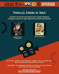Experience the magic of parallel cinema: A tribute to Mrinal Sen and Mani Kaul