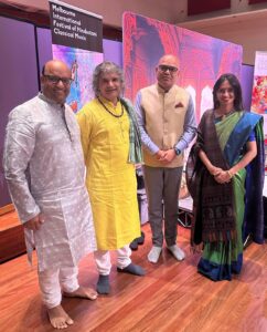 Violin & tabla mesmerize Melbourne at Hindustani Music Festival