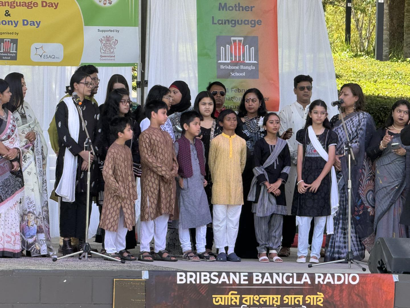 FICQ represents Indian community at International Mother Language & Harmony Day