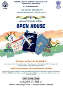 Indian Consulate to hold Open House in Perth for community support