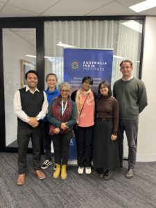Scholar Dr Roja Suganthy engages with Australia India Institute on social equity