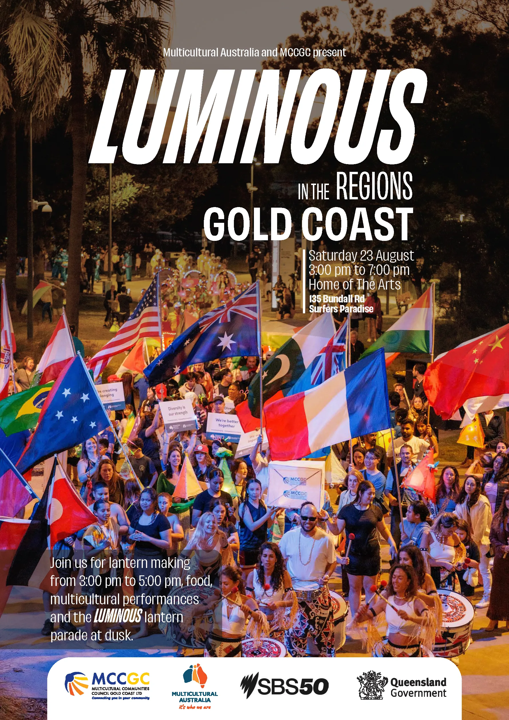 LUMINOUS IN THE REGION