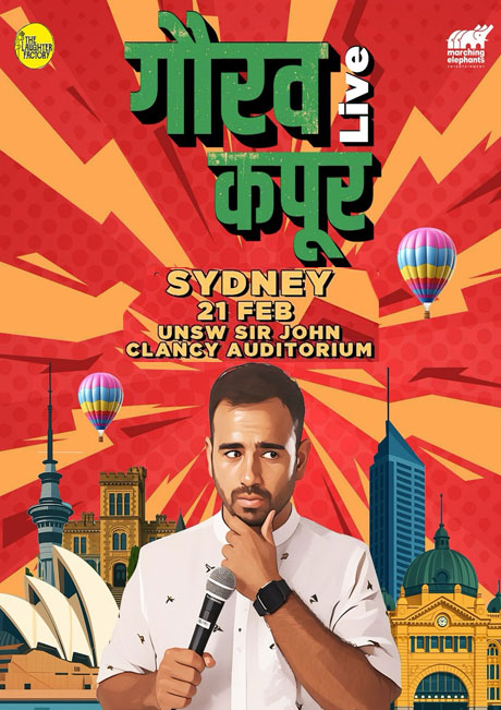 Gaurav Kapoor Live Sydney