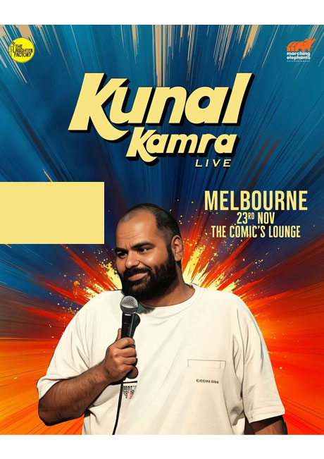 Kunal Kamra Live in Melbourne