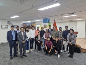 Indian diplomats engage with scholarship students in Sydney to strengthen education ties