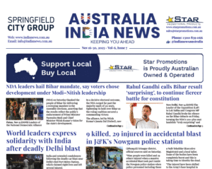 Australia India News – Nov 16-30, 2025