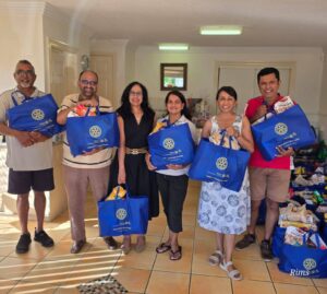 Rotary Club of Brisbane International begins distribution of Christmas hampers