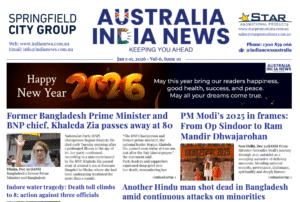 Australia India News – Jan 1-15, 2026