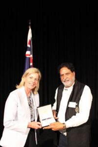 Gold Coast community leader Pushpinder Oberoi receives dual honours for service