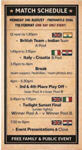 Fremantle to host free family cricket and cultural festival on Labour Day