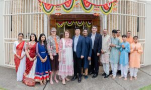 Devotees celebrate 24 years of BAPS Shri Swaminarayan Mandir Rosehill