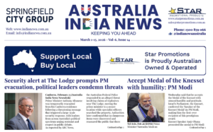Australia India News – March 1-15, 2026