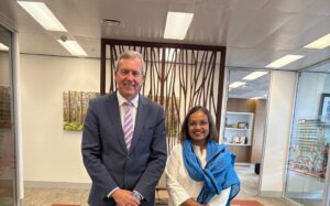 CGl & Minister Reece Whitby discuss tourism and air links between India & WA