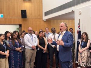 Australian High Commission recognises staff excellence at Delhi town hall