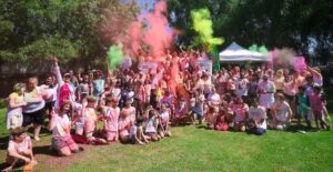 Colourful Holi festivities bring community together in Bendigo