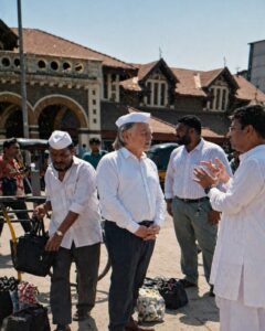 Australian High Commissioner explores Mumbai dabbawala model