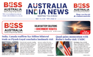 Australia India News – June 1-15, 2026
