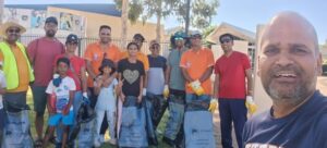 Community volunteers take part in Clean Up Australia campaign in Perth