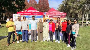 Community yoga event brings Brisbane together ahead of Yoga day