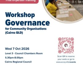 Cairns workshop to strengthen community governance