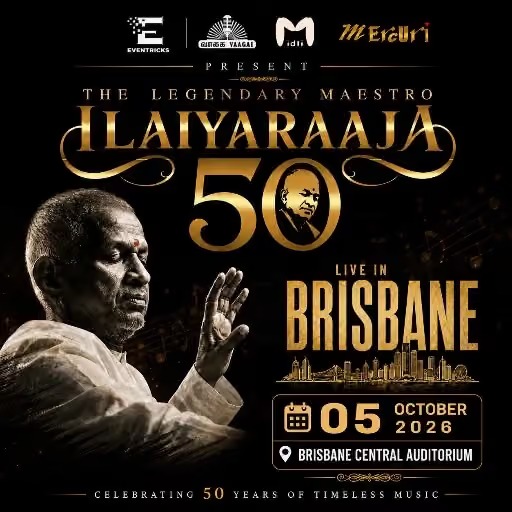 Ilaiyaraaja 50 – Live in Brisbane | Legendary Maestro’s 50 Years of Timeless Music