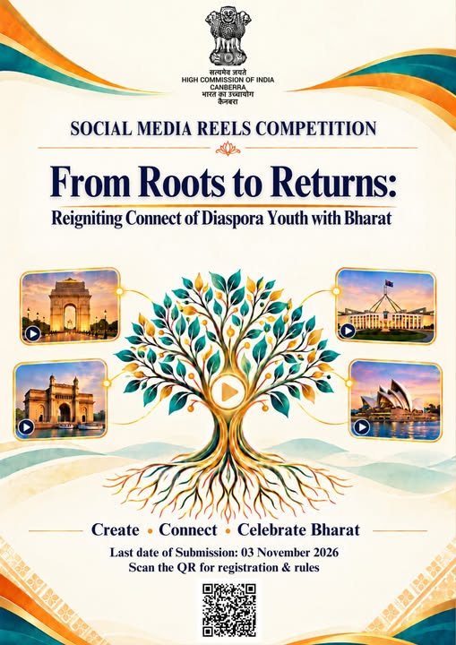 Indian High Commission invites diaspora youth to reels competition