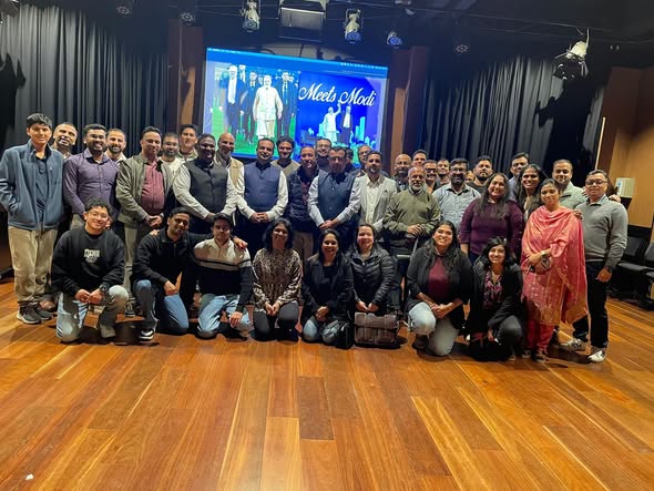 Indian community marks Modi’s 25 years in public service