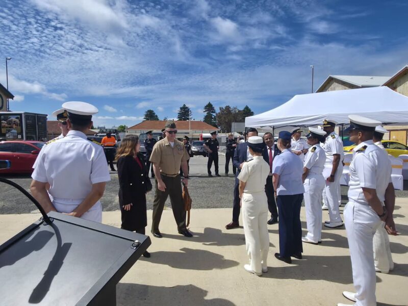 Quad maritime mission brings four nations together in Fremantle