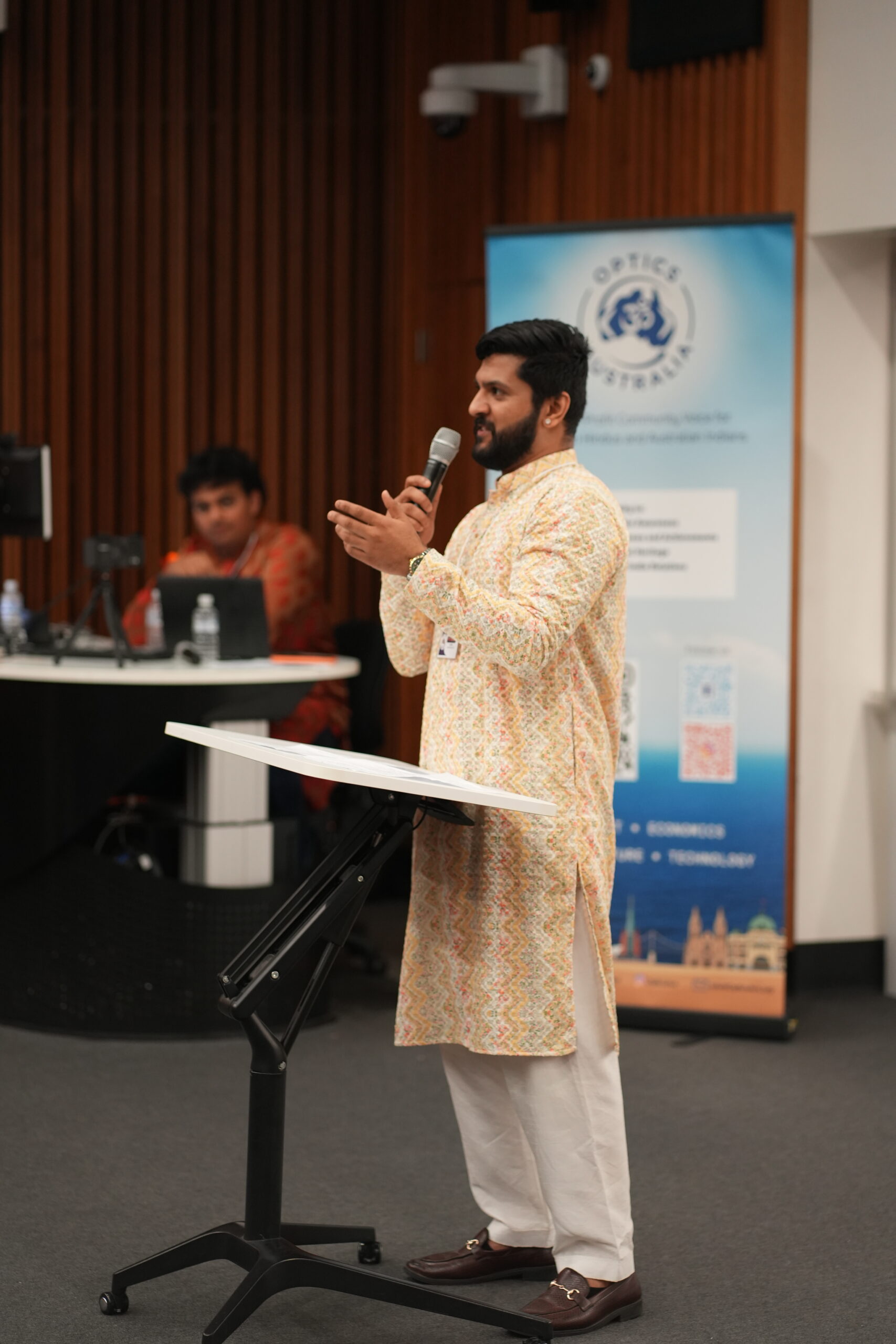 Ami Ganatra captivates Brisbane audience at Optics Australia ECHOS event