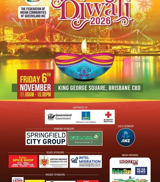 Brisbane Diwali celebration set for November 6